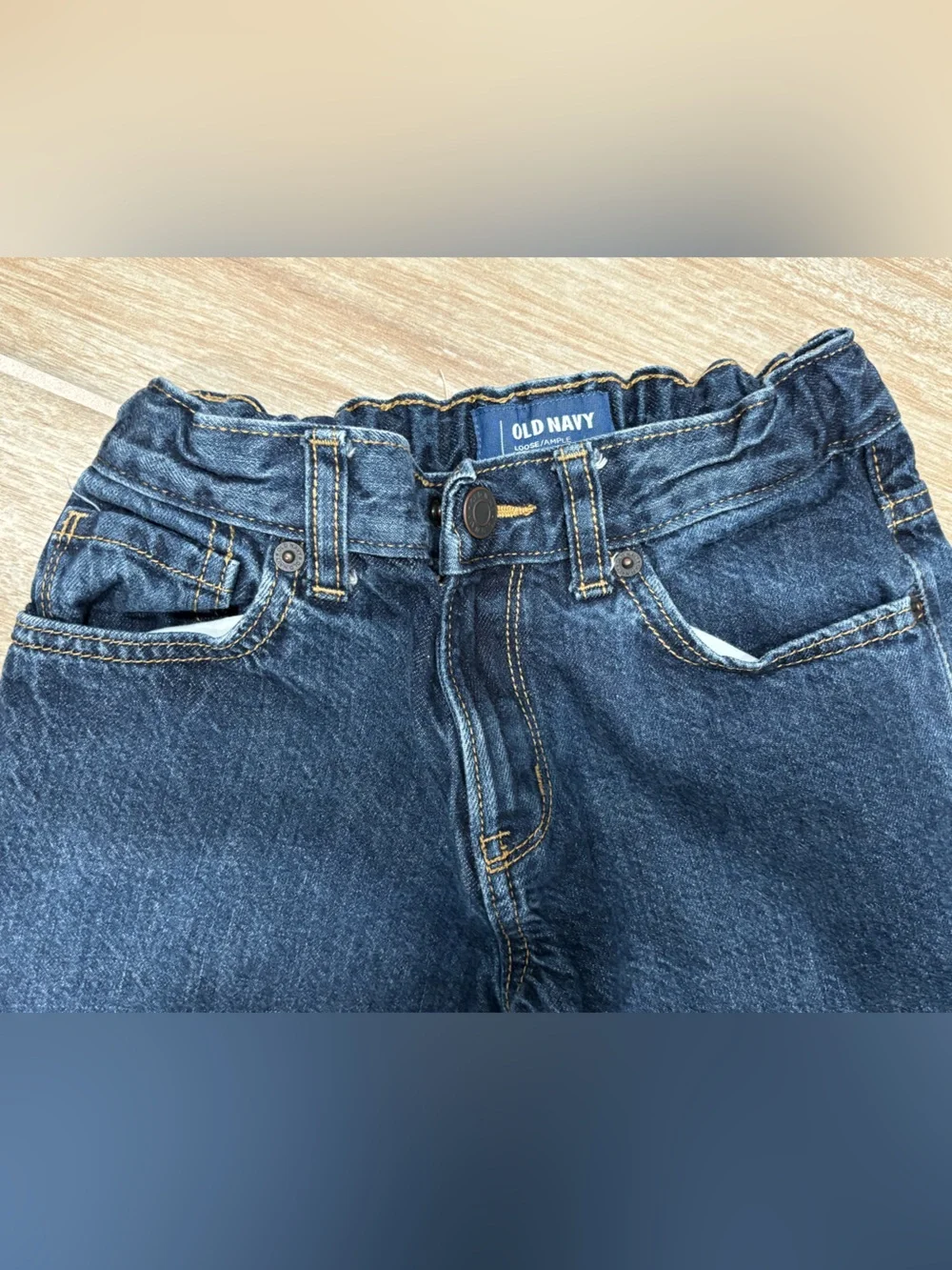 Old Navy boys  Dark Blue Straight-Leg Jeans